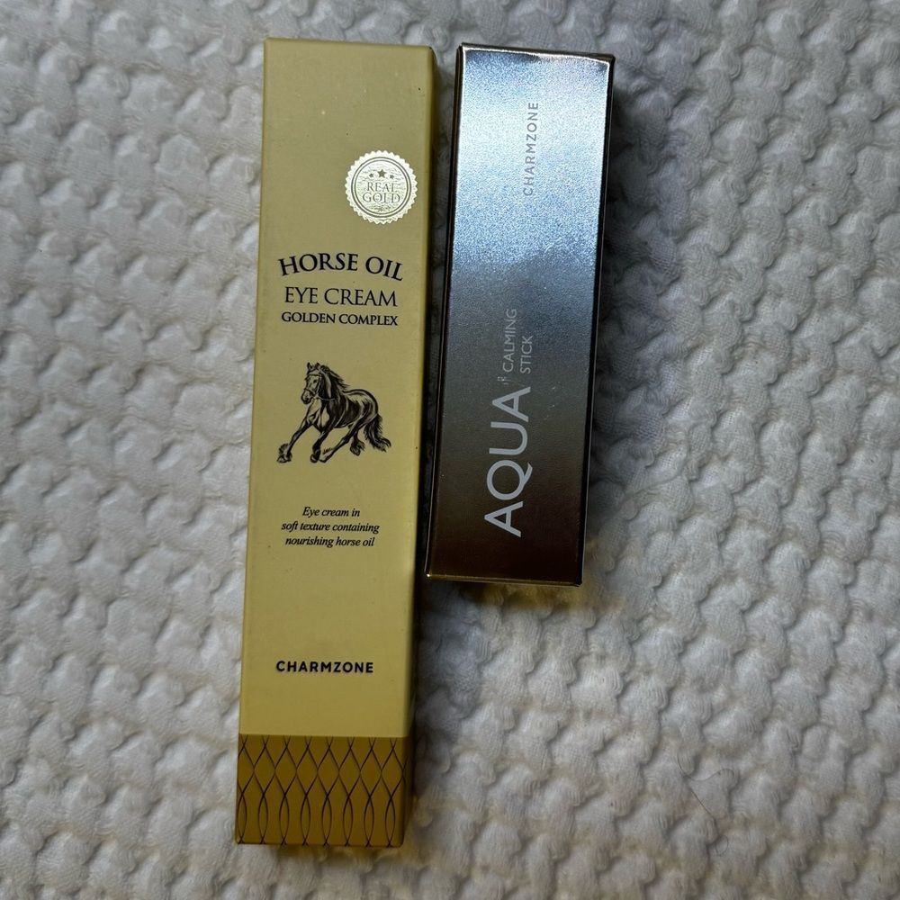 Eye Cream and Cooling Stick Balm Serum Horse Oil Moisturizing Face CharmZone E1 - Picture 3 of 12